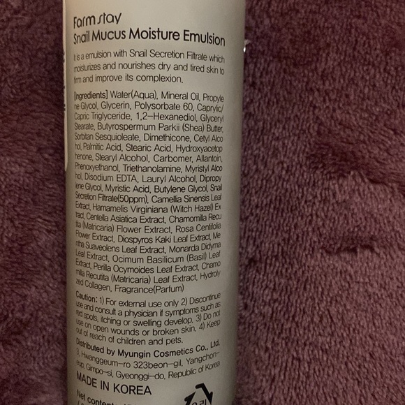 Farm Stay Snail Mucus Moisture Emulsion - Picture 4 of 6